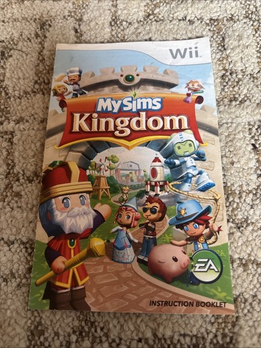 Manuale sims kingdom - sims, wii