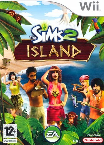 Wii the sims island - sims,