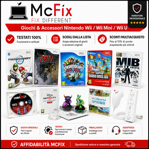 Nintendo wii giochi - wii,